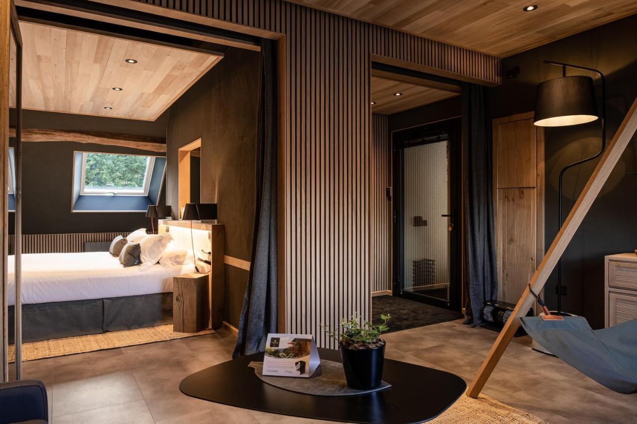 Le Studio Des Pres Verts Suite Design Avec Jacuzzi Privatif Jouey ภายนอก รูปภาพ