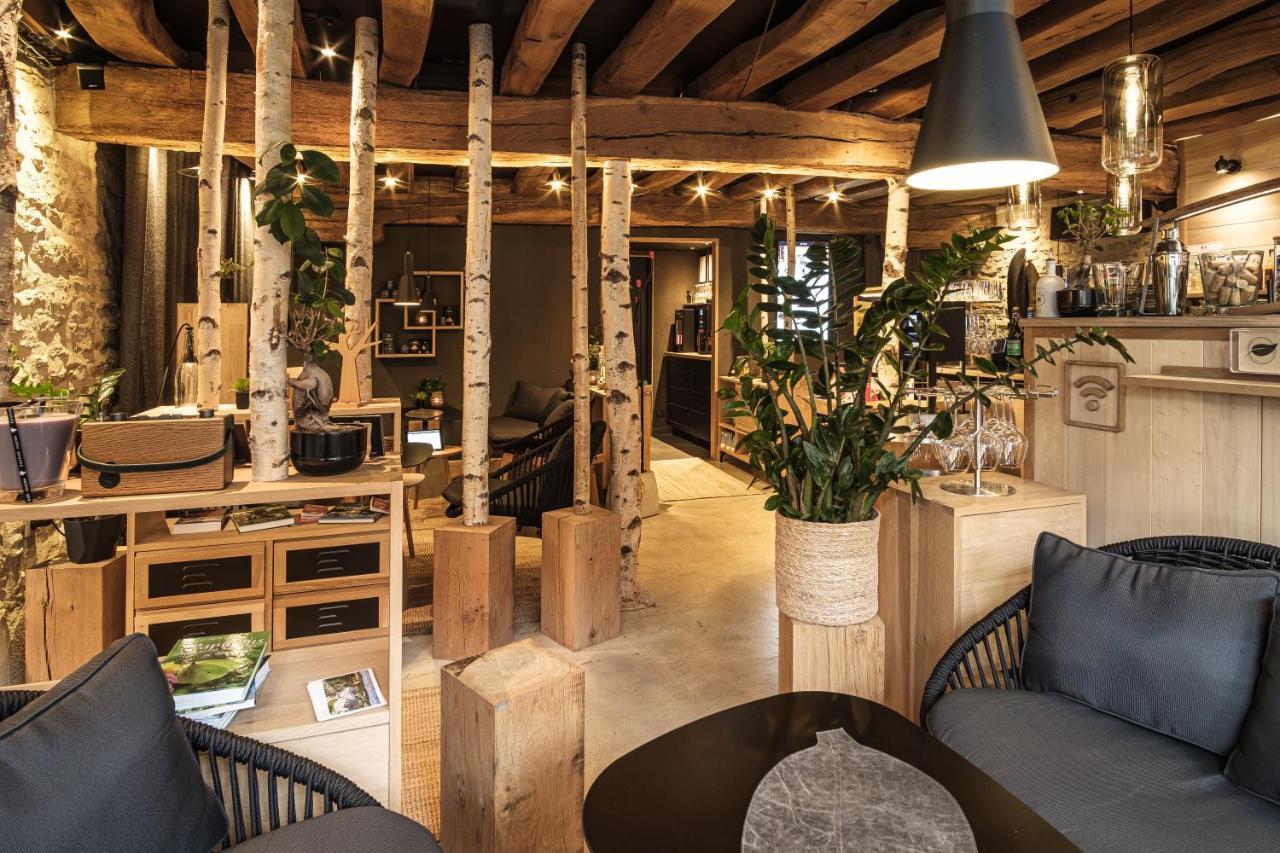 Le Studio Des Pres Verts Suite Design Avec Jacuzzi Privatif Jouey ภายนอก รูปภาพ