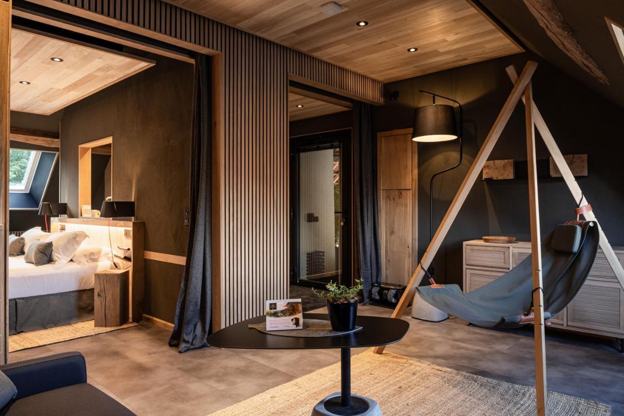 Le Studio Des Pres Verts Suite Design Avec Jacuzzi Privatif Jouey ภายนอก รูปภาพ